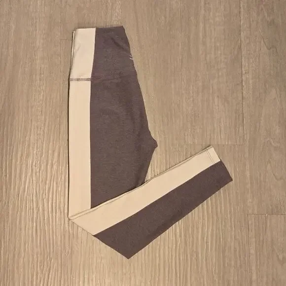 Beyond Yoga Space Dye Colorblock Ankle Leggings  M - Picture 9 of 10